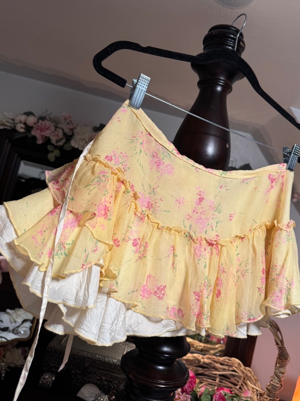 Y2K silk Abercrombie rare mini skirt xs